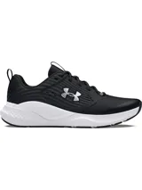 Championes de entrenamiento Under Armour Charged Commit TR 4, color azul marino con logo en negro y suela blanca.