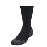 Pack de tres pares de medias deportivas Under Armour Performance color negro con detalles en gris.