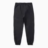 Pantalón deportivo color gris, confeccionado con nylon reciclado, con cintura y puños elásticos, y tecnología DWR resistente al agua.