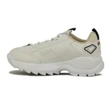 Championes Fila Toga de mujer, color blanco con detalles en azul marino.