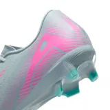 Championes de fútbol Nike Mercurial Vapor 16 Academy, color celeste con detalles en azul.