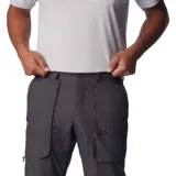 Pantalón cargo Columbia Landroamer para hombre, color beige, con múltiples bolsillos, trabilla para cinturón, anilla en D y dobladillo ajustable.