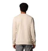 Buzo negro de cuello redondo con logo de Columbia estampado en el pecho. Puños y dobladillo acanalados.