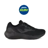 Championes de running Joma R.Argon 23, color negro. Capellada de textil transpirable con acabado en jacquard y sintético termosellado con tecnología FLEXSHIELD. Tecnología VTS que favorece la ventilación. Mediasuela de phylon de una sola pieza y suela de caucho DURABILITY con tecnología FLEXO.