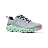 Championes deportivos American Sport Parker, color rosa con detalles en gris y naranja.