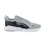 Championes Puma All Day Active de hombre, color negro con detalles en blanco y rojo.