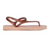 Sandalias Havaianas modelo Flash Urban, color negro, con tira trasera.