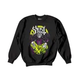 Buzo negro de algodón con estampa de la banda Ghost en el frente.