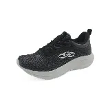 Championes deportivos Olympikus Vibe, color negro con logo blanco y suela gris.