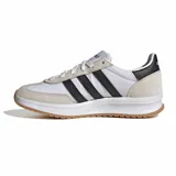 Championes Adidas Run 70s 2.0, color blanco con detalles en negro y beige.