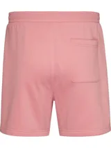 Short deportivo Tommy Jeans color rosa con cintura elástica ajustable con cordón, bolsillos laterales y logo bordado en la pierna.