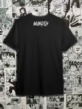 Remera negra con estampado de Shin Okasaki del anime Nana y la frase "F*ck Boy".