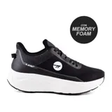 Championes deportivos Hi-Tec Samira color lila con detalles en gris y suela blanca.