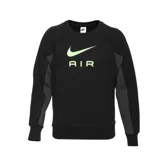 Buzo Nike Air color ladrillo con logo y texto "AIR" estampados en negro.