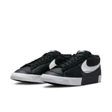 Championes Nike Blazer Bajo Pro Club para hombre, color negro con detalles en blanco.