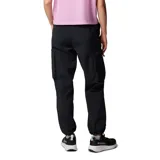 Pantalón cargo negro de mujer, marca Columbia, modelo Boundless. Confeccionado en tejido ligero y elástico con acabado deperlante al agua y resistente a las manchas. Cuenta con cintura elástica ajustable con cordón, bolsillos laterales, bolsillos de malla y bolsillos cargo con cremallera.