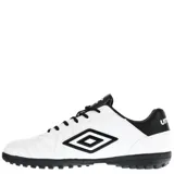 Championes de fútbol 5 Umbro Touch TF, negros con detalles en blanco.