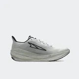 Championes de running Altra Experience Flow, color blanco con detalles en negro. Presentan malla técnica bicolor, drop bajo de 4 mm y entresuela de espuma ligera moldeada por compresión. Cuentan con ajuste FootShape característico de Altra.