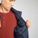 Anorak sin mangas azul