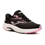 Zapatillas deportivas negras para mujer, diseñadas para entrenamientos suaves y corredores de ritmo ligero, con parte superior de malla y entresuela de phylon.