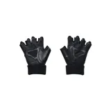 Guantes de levantamiento de pesas, con palma de piel y tejido Iso-Chill que brinda frescura al tacto, ideales para entrenamiento.