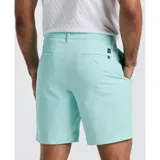 Bermuda de hombre color celeste, corte chino.