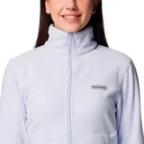 Campera polar Columbia Basin Trail III Full Zip para mujer, color azul marino. Con cierre frontal completo y bolsillos laterales con cierre.