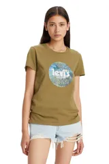 Remera de algodón con estampado gráfico en el frente, de corte ajustado y cómodo.