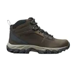 Botas de trekking Columbia Newton Ridge Plus II, color marrón con detalles en negro. Confeccionadas en cuero, gamuza y malla con revestimiento de PU. Cuentan con tecnología impermeable y transpirable Omni-Tech™ y suela de caucho antimarcas de alta tracción Omni-Grip™