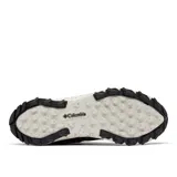 Botas de senderismo Columbia Peakfreak II Mid, color verde oliva con detalles en negro y naranja. Fabricadas con tecnología OutDry™ impermeable y transpirable, entresuela TechLite+™ para amortiguación y suela Adapt Trax™ para tracción.