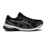 Championes Asics Gel-nagoya 4, color negro con detalles plateados.