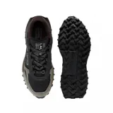 Championes Lacoste Elite Active 22, color negro con detalles en gris y marrón.