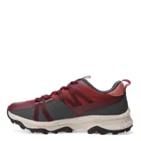 Championes Merrell color rojo y gris, con cordones.