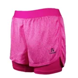 Short pollera deportivo Topper color fucsia, con cintura elástica y calza interior.