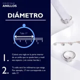 Alianzas de acero quirúrgico plateado, con opción de grabado personalizado.