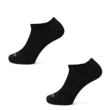 Pack de dos pares de medias de corte bajo, color negro, marca N+ modelo Funchal.