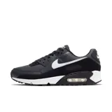 Championes Nike Air Max 90 de hombre, color gris oscuro y negro con detalles en blanco.