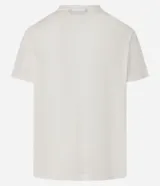 Remera de corte regular confeccionada en algodón y poliéster, con cuello redondo, manga corta y textura waffle.
