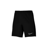 Shorts de entrenamiento de poliéster negro con tecnología Dri-FIT y diseño de Swoosh bordado.
