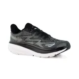 Championes deportivos Hi-Tec Railey, color negro con detalles en gris y blanco, con tecnología memory foam.