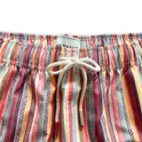 Traje de baño de hombre con elástico en la cintura, tres bolsillos (dos laterales y uno trasero), tela con 10% spandex y secado rápido con doble costura de seguridad, interior con mesh hipoalergénico y accesorios waterproof.