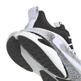 Championes Adidas Alphaboost V2 para hombre, color blanco y negro, ideales para running y entrenamiento.
