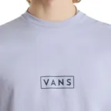 Remera Vans color violeta con logo estampado en el pecho.