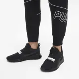Championes Puma Anzarun Lite Bold, color negro con detalles en blanco.
