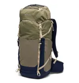 Mochila de senderismo de 36 litros, equipada con estructura de acero elástico, múltiples bolsillos y protector de lluvia.