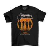Remera negra con estampa de la película A Clockwork Orange (La Naranja Mecánica) de Stanley Kubrick.