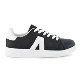 Championes deportivos American Sport Gaia 2.0, color negro con detalles en blanco y logo en el lateral.