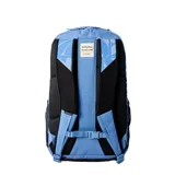 Mochila Rip Curl F-Light Ultra 30L, color celeste con estampado de hojas y logo de la marca en el frente.