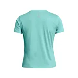 Remera deportiva negra de manga corta, marca Under Armour, modelo Launch Shortsleeve.