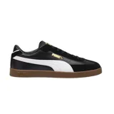 Championes Puma Club LI Era negros con detalles en blanco y suela color caramelo.